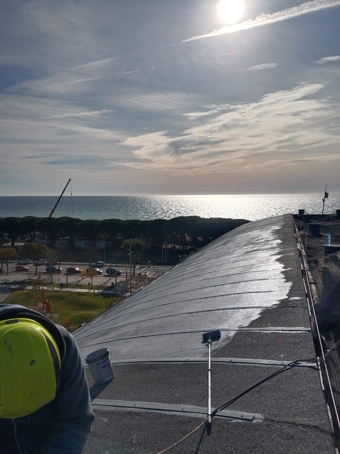 Rehabilitación técnica de fachadas con máxima seguridad en Maresme