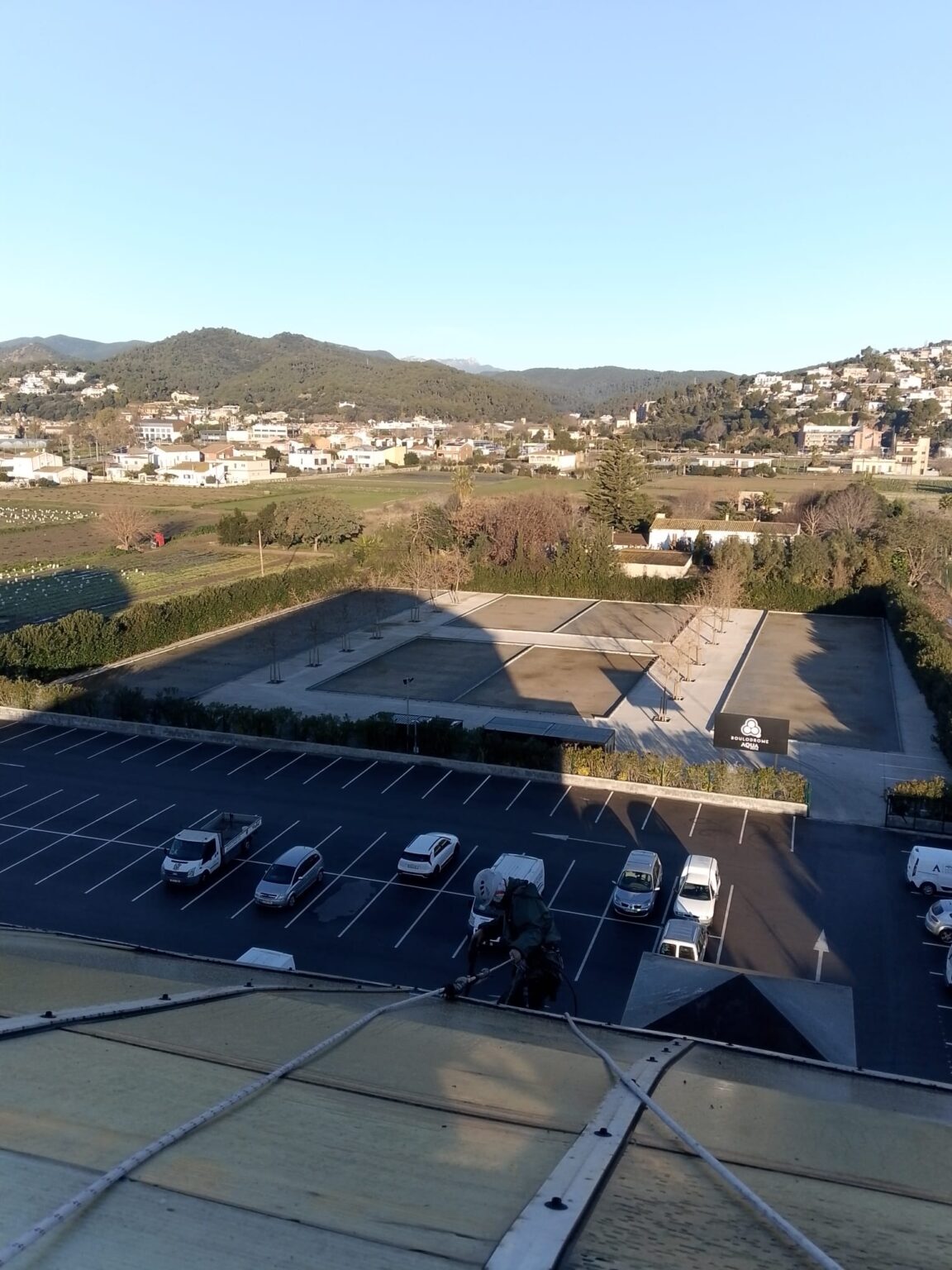 Pintura de estructuras metálicas y depósitos en altura en Maresme